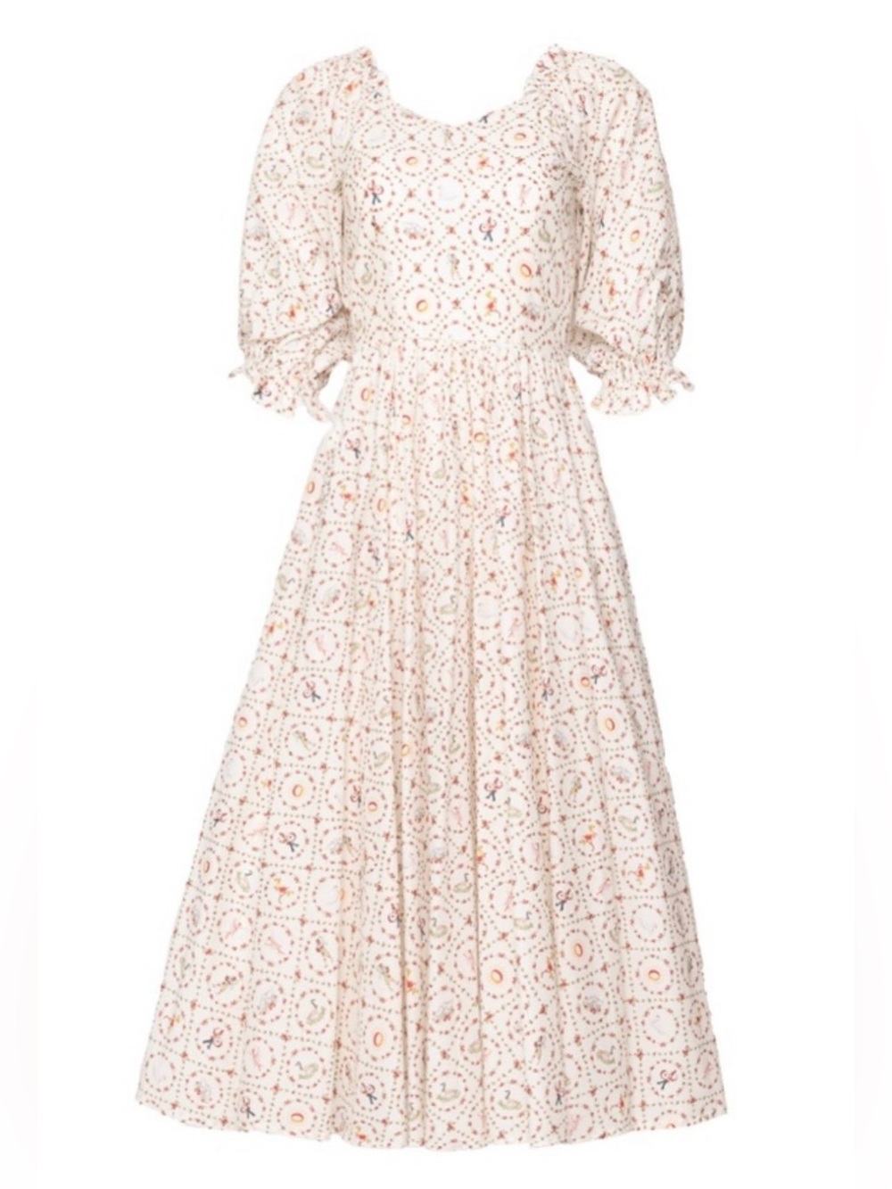 New Ivy City Co Rylie dress in twelve days of Christmas print